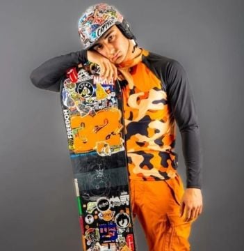 Vob Camo Orange Üst İçlik