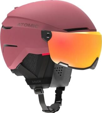 Atomic Savor Visor Stereo Kırmızı Kask