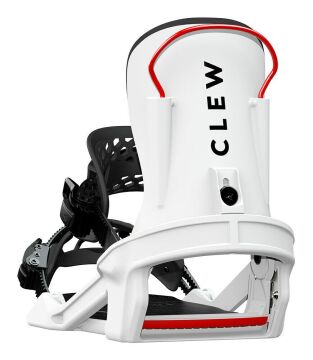 Clew Snowboard Bağlama Beyaz