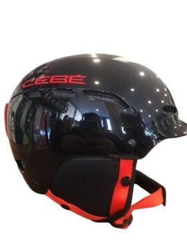 Cebe Kayak ve Snowboard Kaskı Siyah-Kırmızı