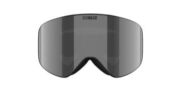 Flow Siyah Çerçeve Sil ver Smoke Lens Kayak Gözlüğü