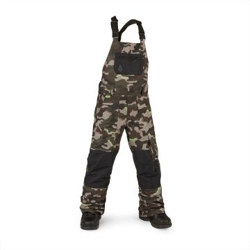 Volcom Barkley Bib Çoçuk Tulumu Snowboard Askeri