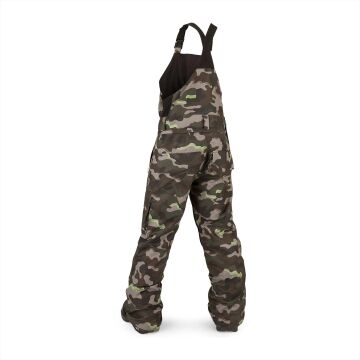 Volcom Barkley Bib Çoçuk Tulumu Snowboard Askeri